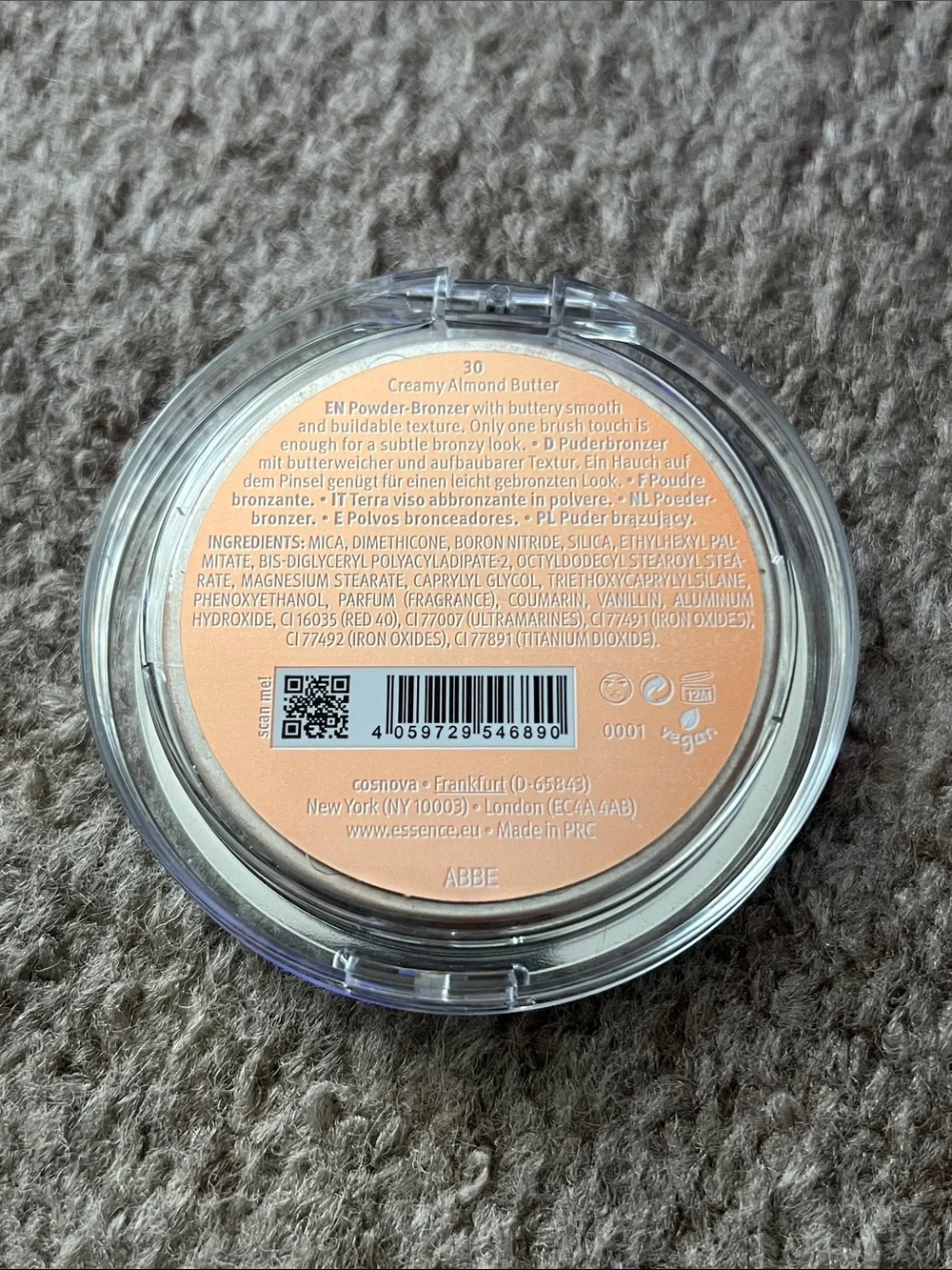 ❗️LAST 1❗️🤎5 For $25🤎 ESSENCE Soft Touch Bronzer in 30 Creamy Almond Butter